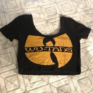 Wu tang crop top